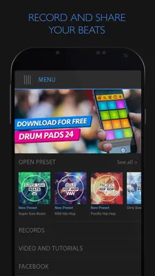 Hip-Hop Drum Pads 24 android App screenshot 10