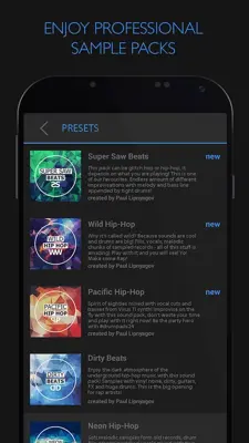 Hip-Hop Drum Pads 24 android App screenshot 13