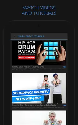 Hip-Hop Drum Pads 24 android App screenshot 1